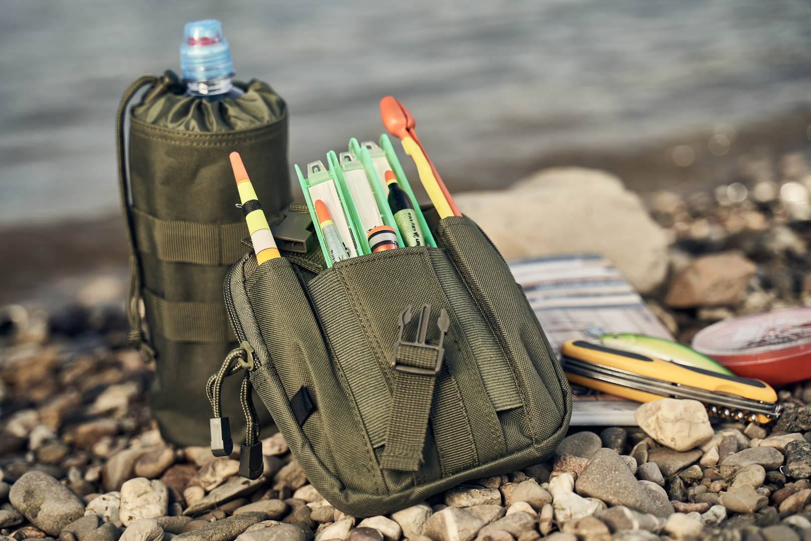 Brandit Molle Pouch Functional Väska Oliv Figur 3
