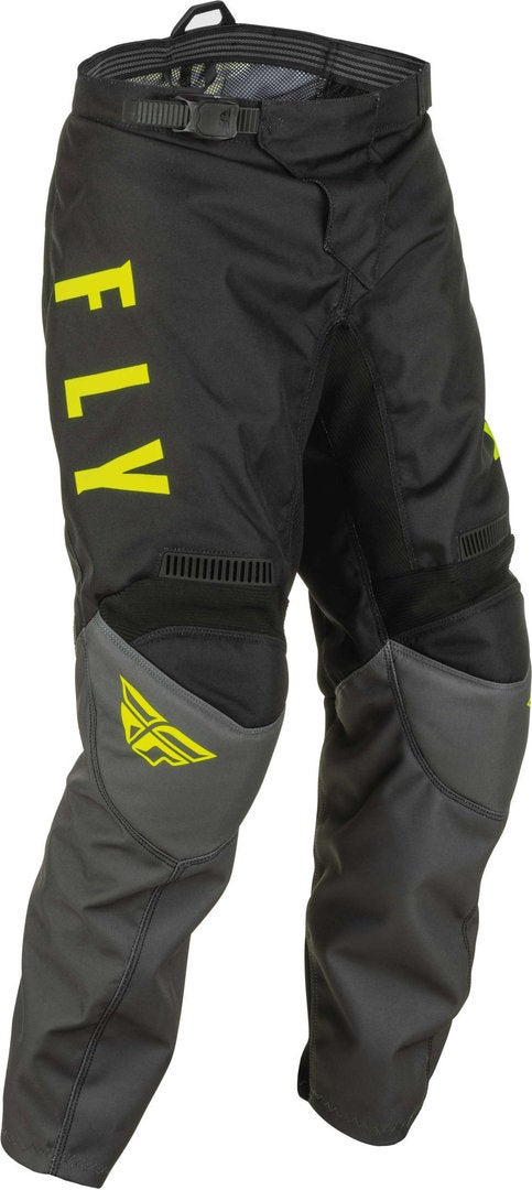 Fly Racing F-16 Motocross bukser til unge sort/gul 26 Figur 1