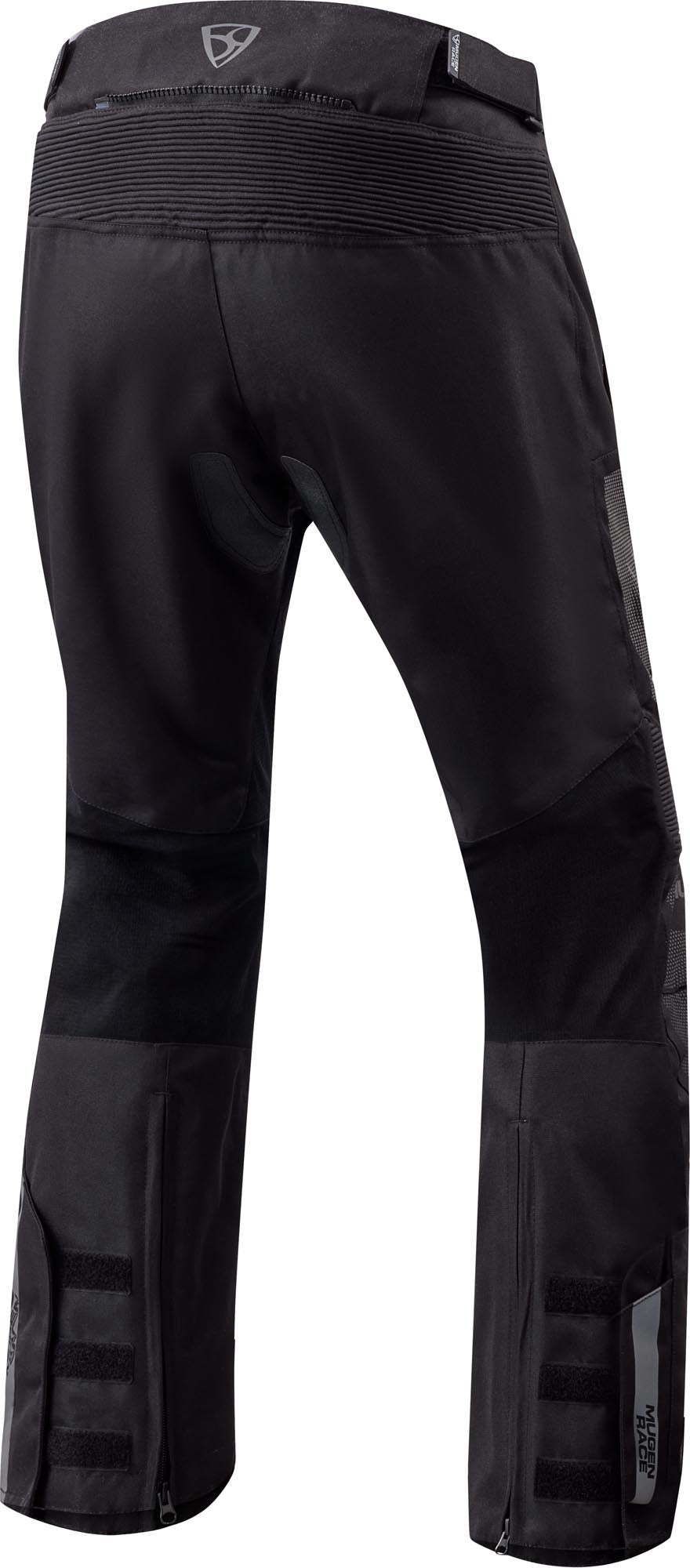 MUGENRACE Meshke waterproof Motorcycle Textile Pants black XXL Figure 2