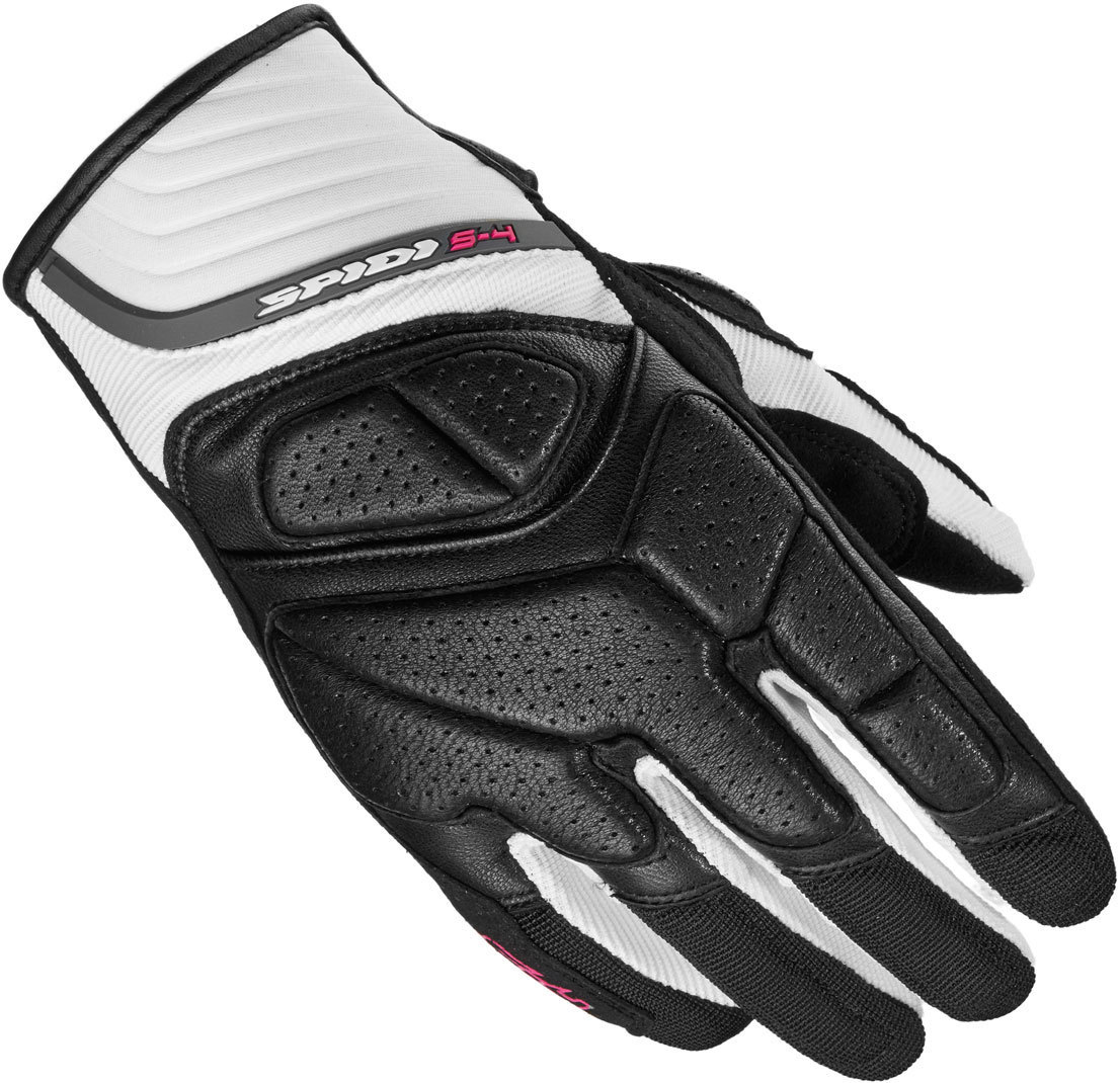 Spidi S-4 Dames handschoenen zwart/wit L Figuur 1