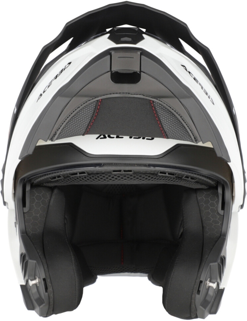 Acerbis Rider Graphic Casco bianco/nero S (55/56) Figura 9
