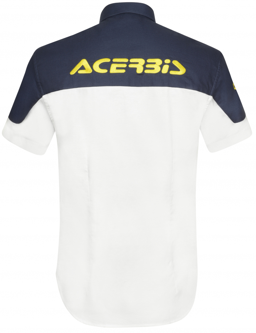 Acerbis Team Hemd weiß/blau XL Abbildung 2