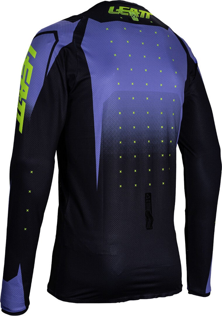 Leatt 4.5 Lite Venom 2025 Motocross trøje sort/lilla/neongrøn L Figur 2