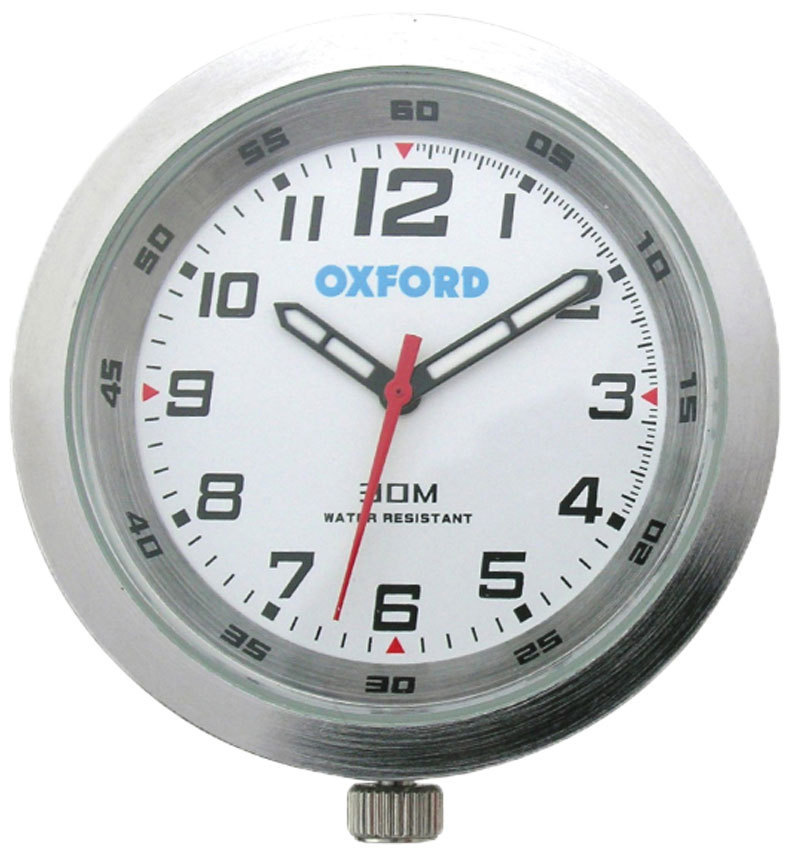 Oxford Analogue Ceas de motocicletă Argint Figura 1