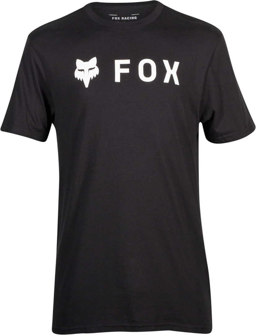 FOX Absolute Premium T-shirt Sort/hvid L Figur 1