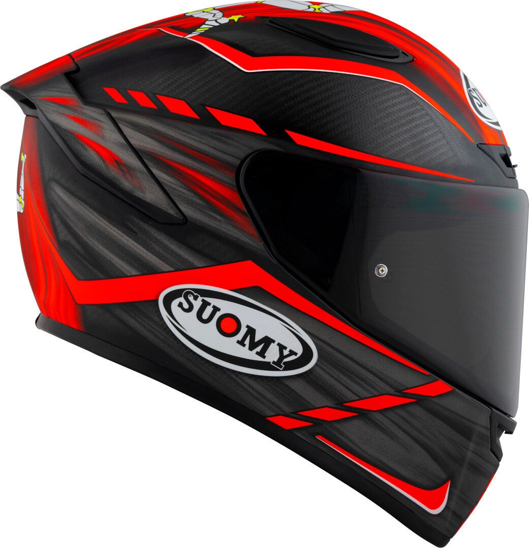 Suomy TX-Pro Johnson Replica E06 Helm schwarz matt/rot XXL (63) Abbildung 4