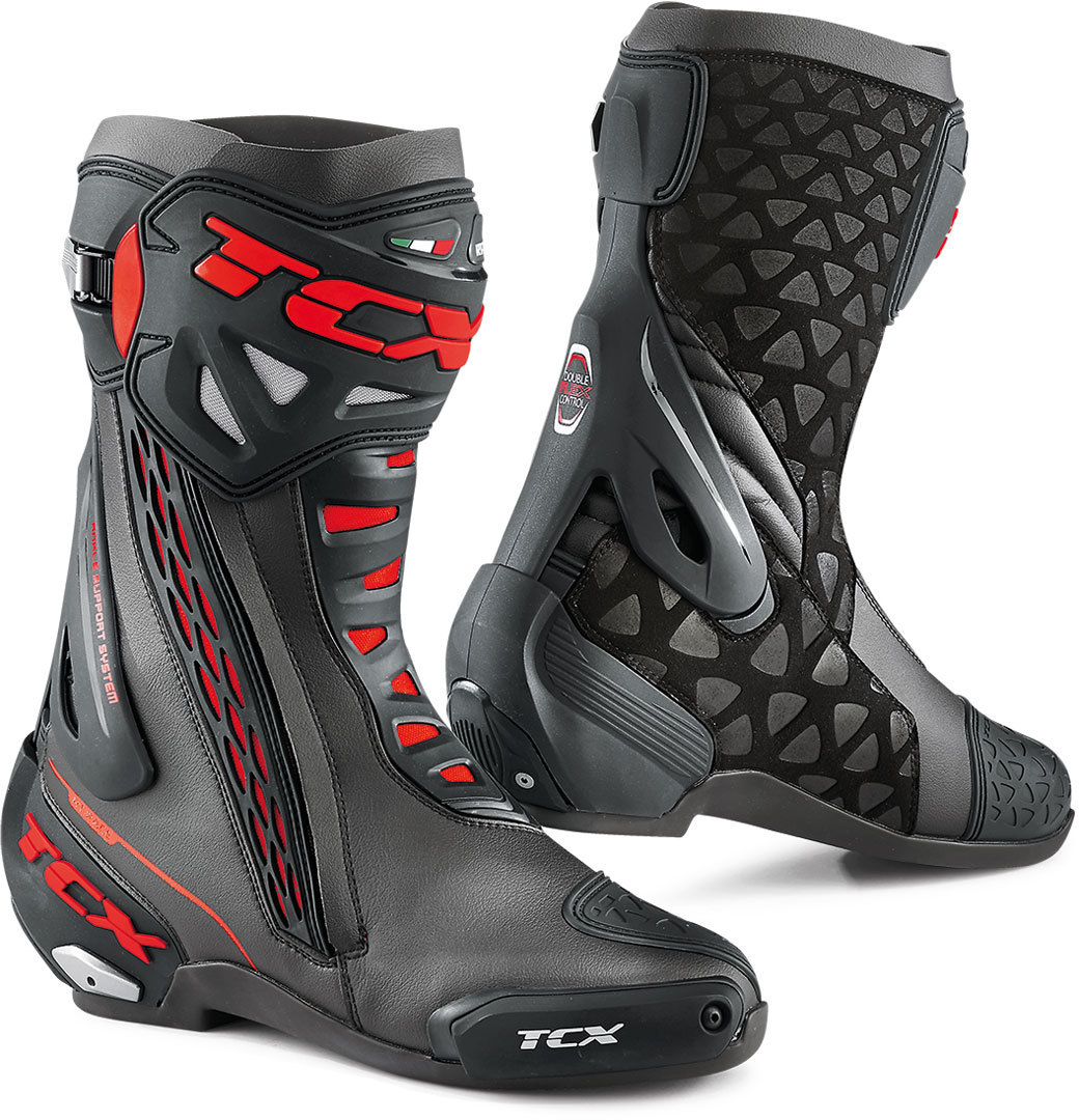 TCX RT-Race Motorcycle Boots black/red 40 Figure 1