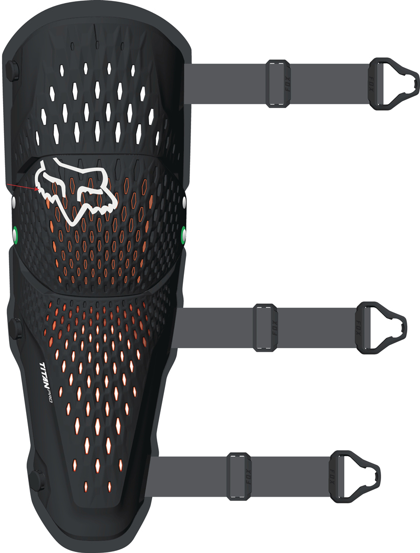 FOX Titan Pro D3O Protecții pentru genunchi L/XL Figura 1