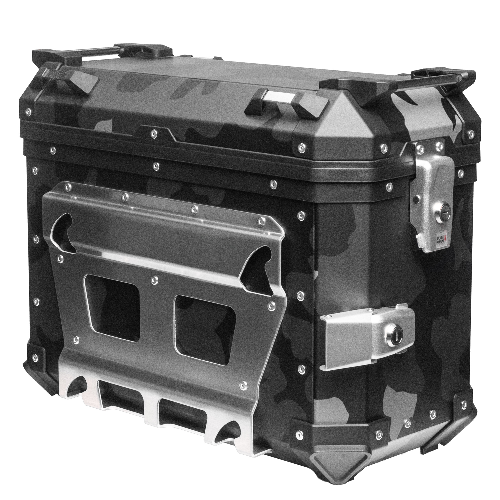 FC-Moto Terreno EVO Camo 36 L Alu Cutia laterală Camuflaj negru Dreapta Figura 6