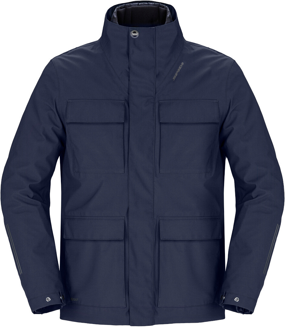 Spidi Pentagon H2Out wasserdichte Motorrad Textil Jacke anthrazit XL Abbildung 2