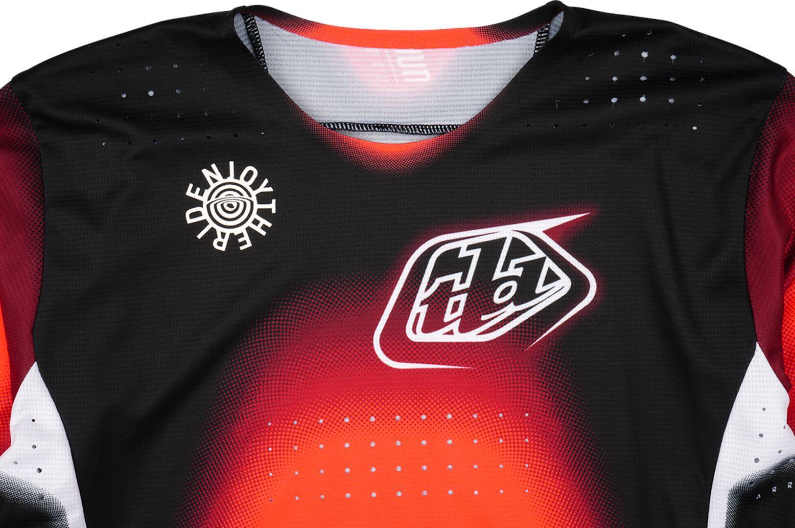 Troy Lee Designs SE Pro Array Mládežnický motokrosový dres červená/černá S Obrázek 7