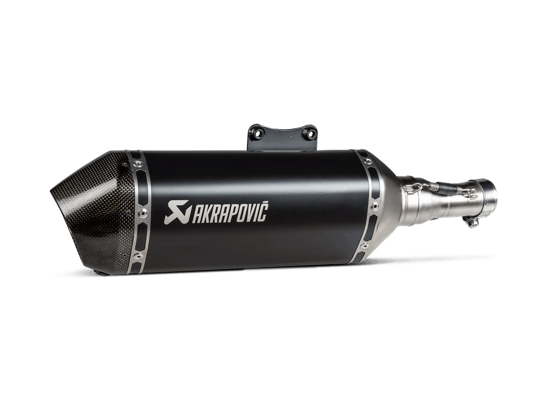 Akrapovic Slip-On Line Bakre ljuddämpare i titan Figur 1