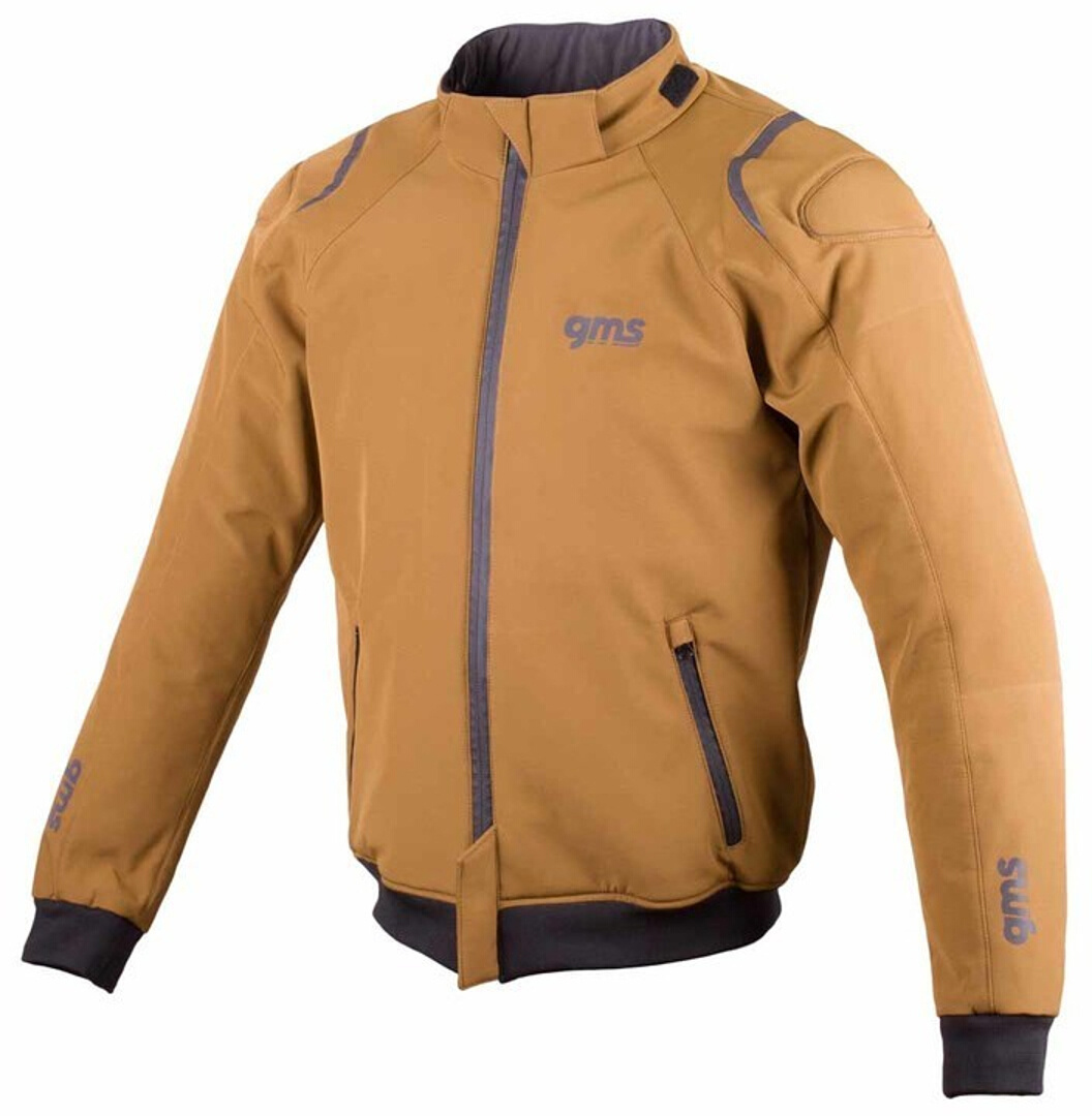 GMS Falcon Motorcycle Textile Jacket Khaki S Figure 1
