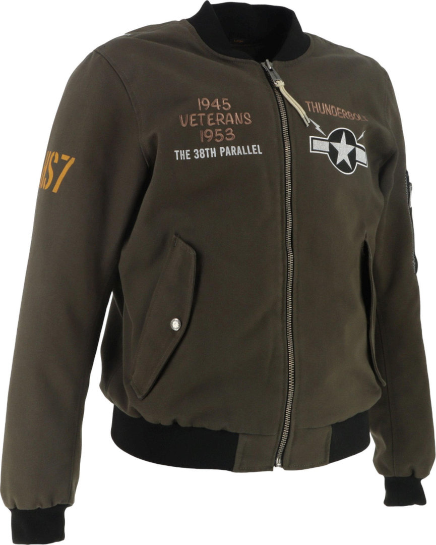 Helstons Tiger Motorrad Textiljacke khaki XXL Abbildung 4