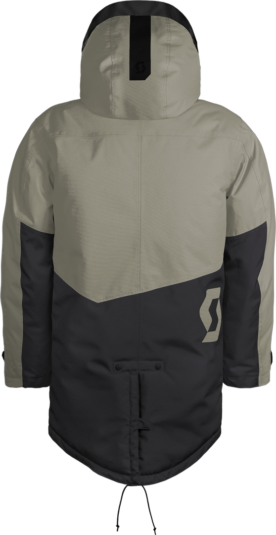 Scott Warm-Up Snowmobile Coat grey/black S/M Figure 2