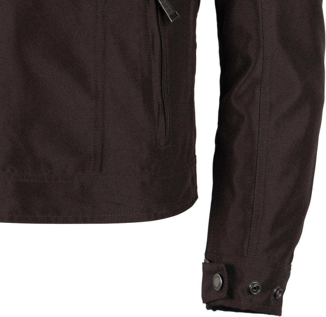 Helstons Grid Ladies Motorcycle Textile Jacket dark brown XL Figure 2