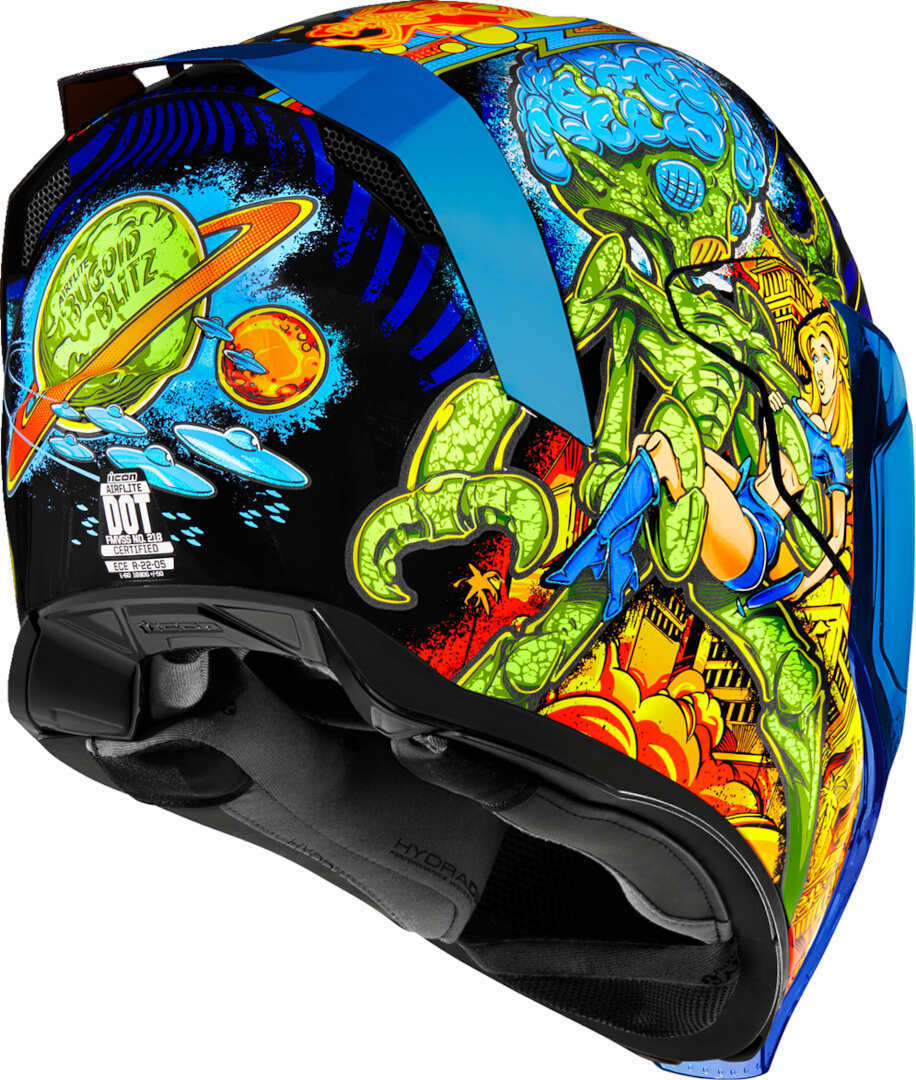 Icon Airflite Bugoid Blitz Helm L (59/60) Abbildung 3