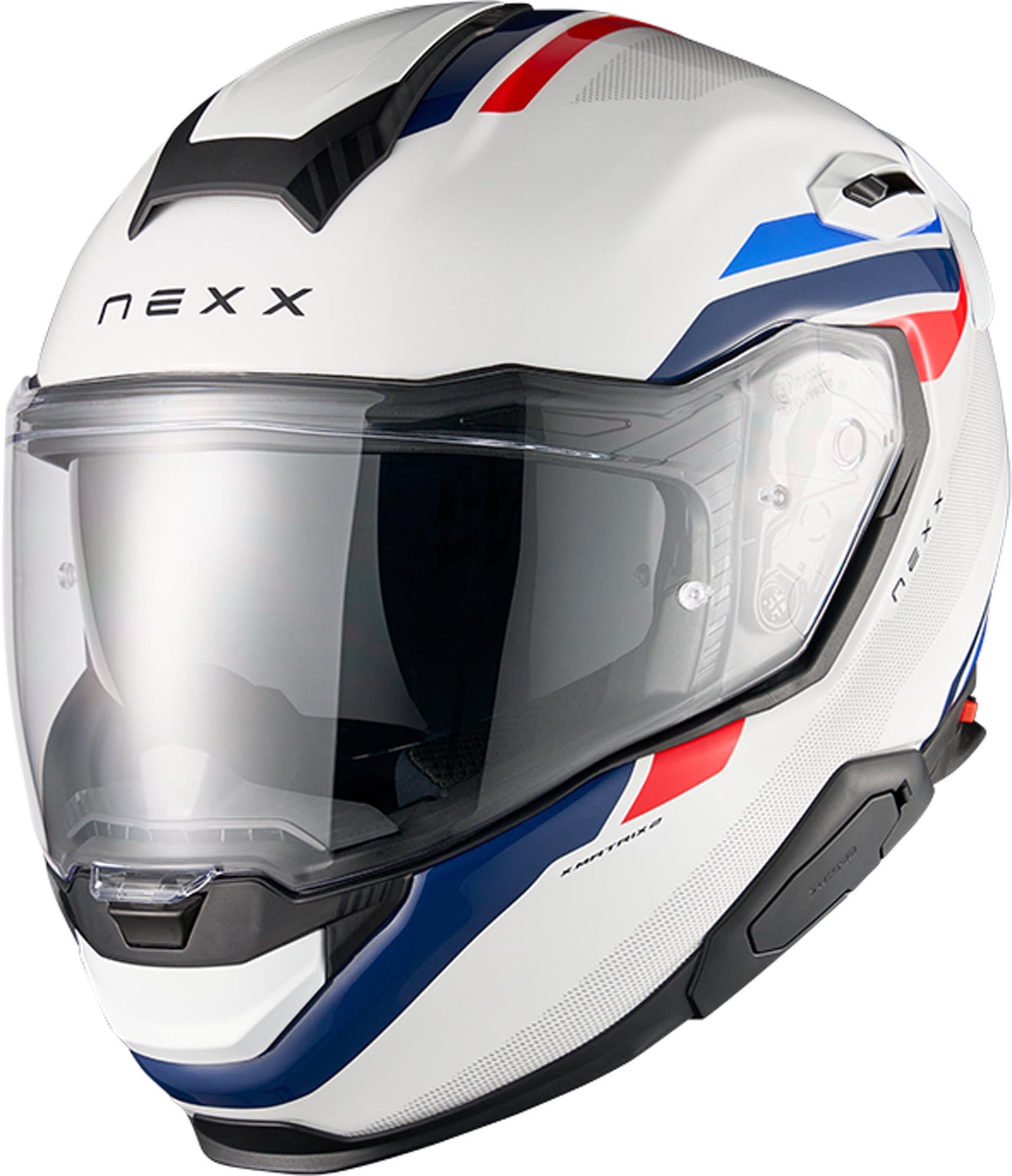 Nexx X.TR Quanta Helmet white/blue/red XXL (63/64) Figure 1