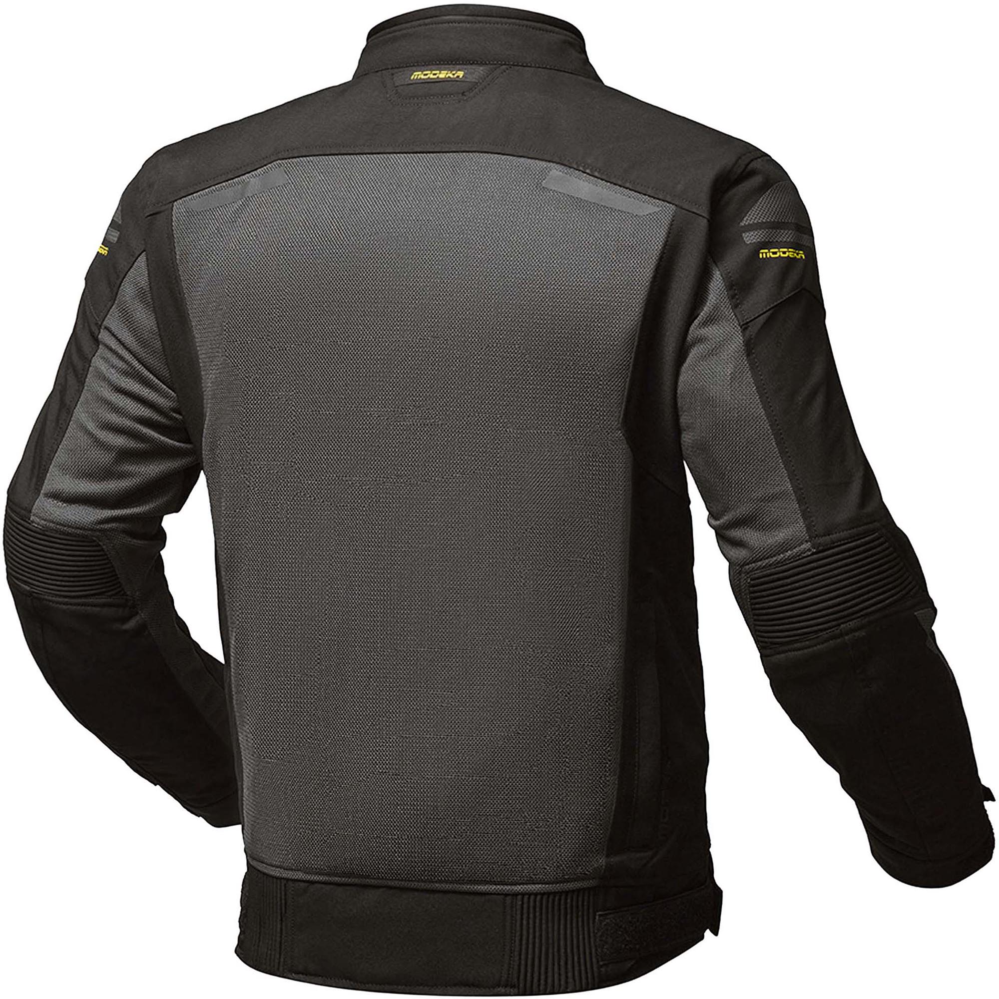 Modeka Khao Air II waterproof Motorcycle Textile Jacket dark grey/black S Figure 2