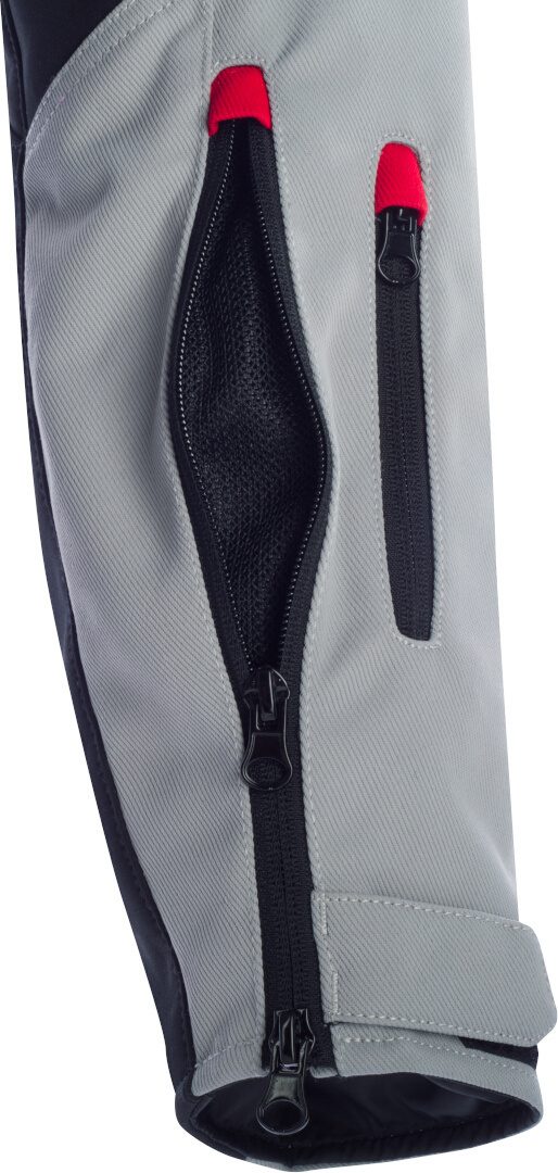 Bering Freeway waterdichte motorfiets textiel jas grijs/blauw 4XL Figuur 6