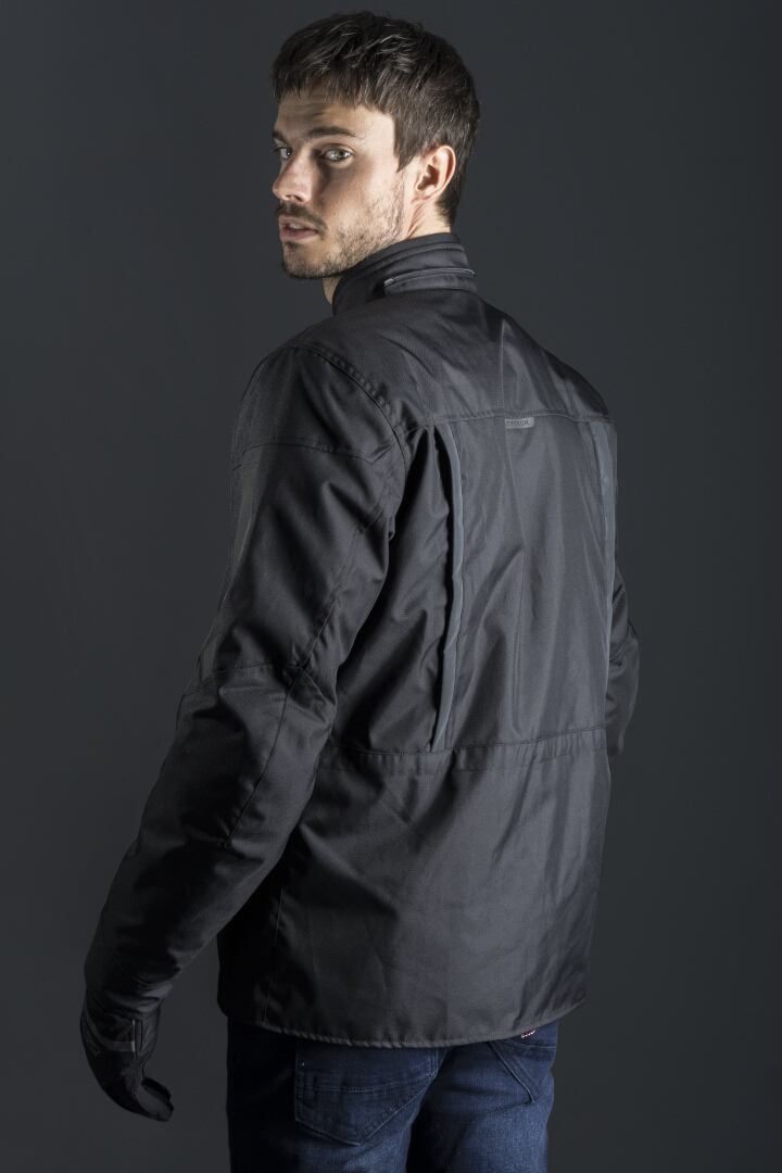LS2 Metropolis Evo Veste textile de moto imperméable noir M Figure 7