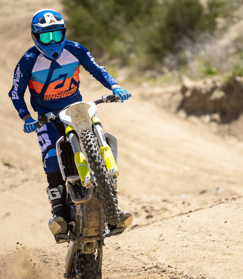 Answer Syncron CC Pantalon de motocross bleu/noir 42 Figure 2