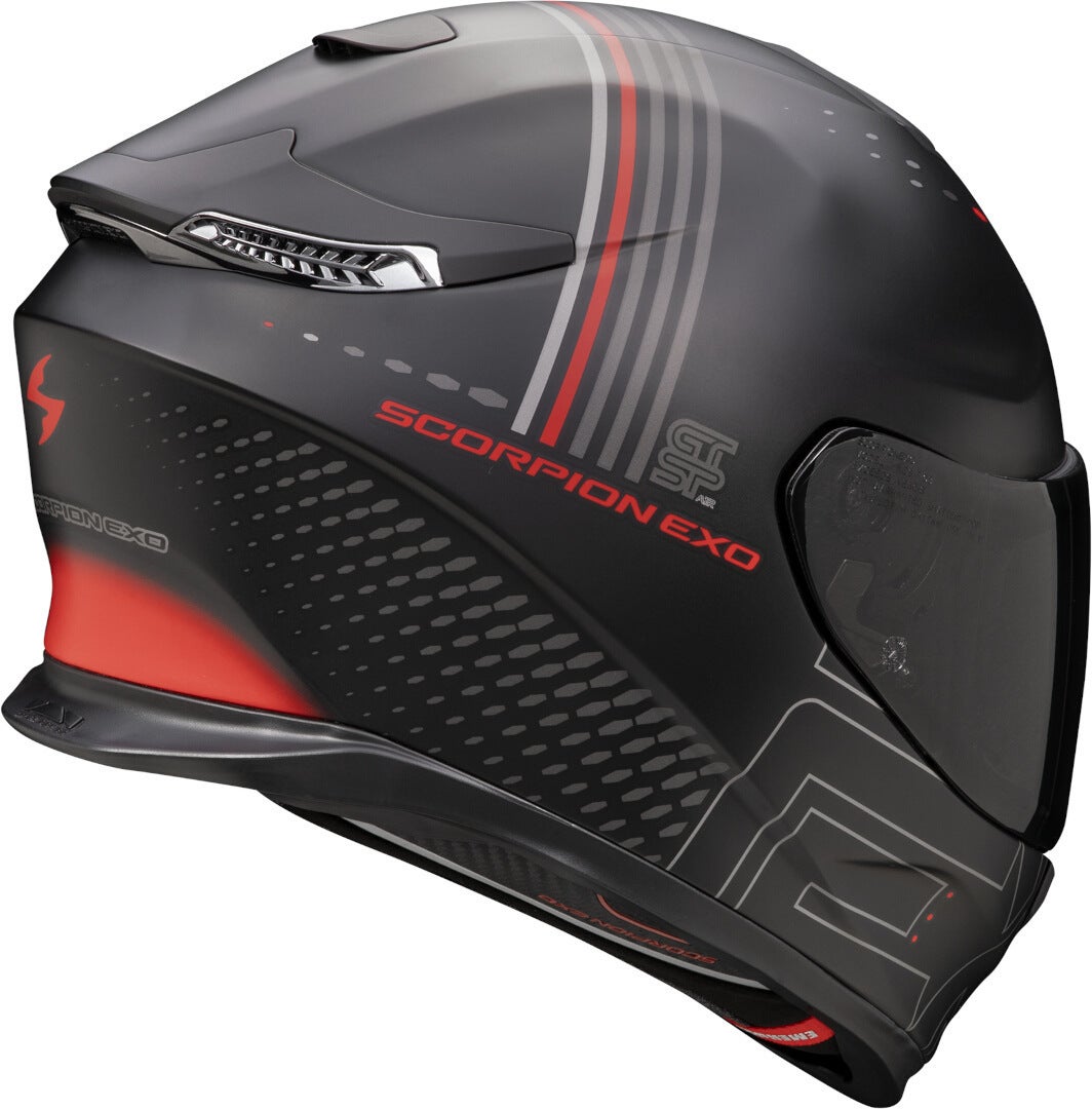 Side view of Scorpion EXO-GT SP Air Techlane Helmet