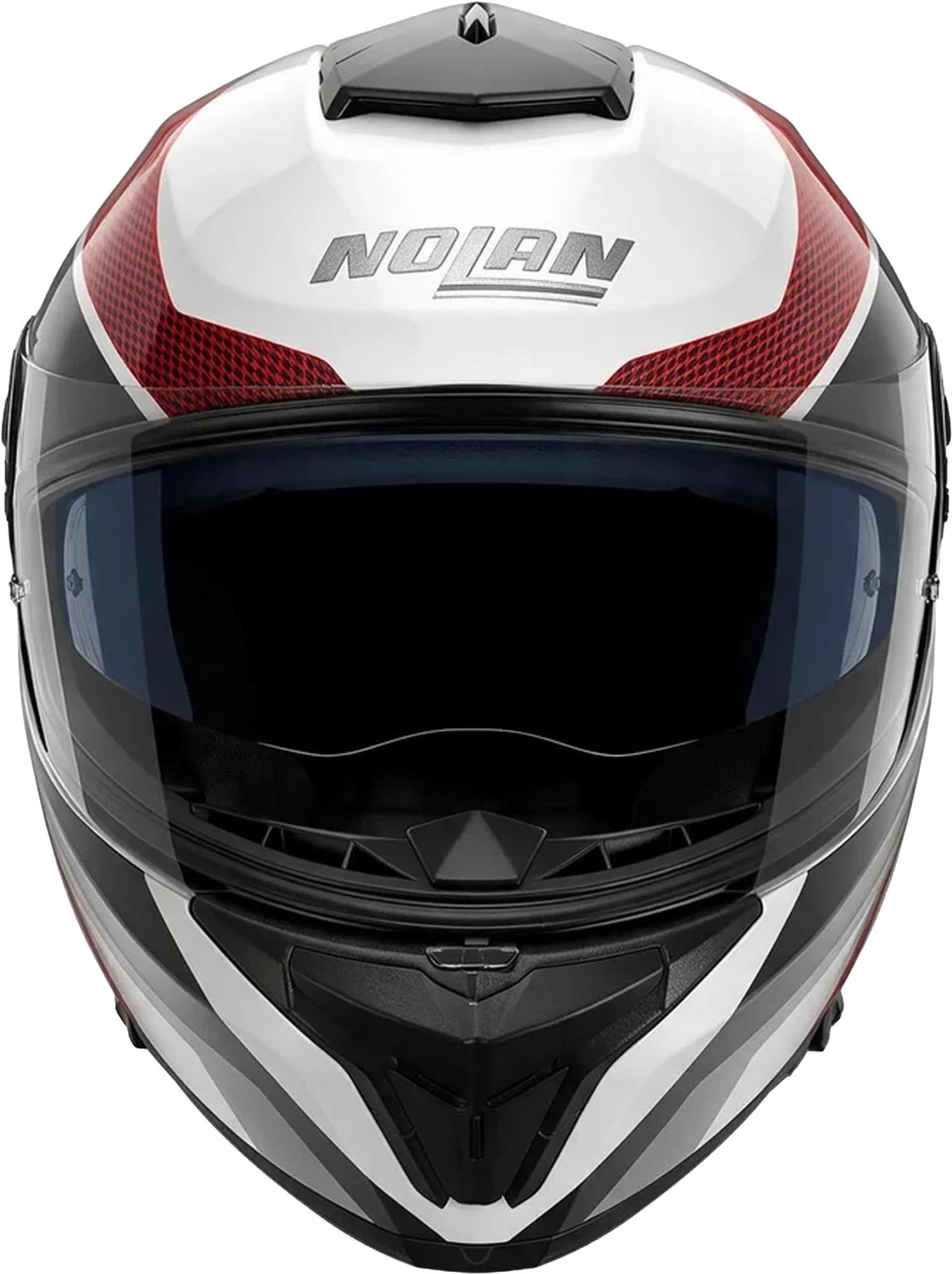 Nolan N80-8 Torpedo Helmet white/red S (56) Figure 4