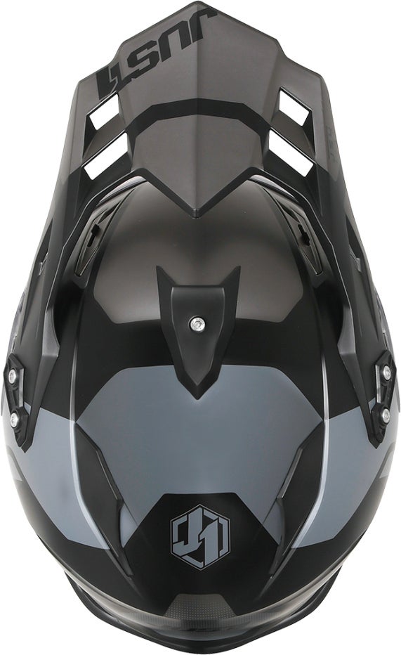 Just1 J34 Pro Tour Motocross hjelm Sort/Titanium XXL (63) Figur 5