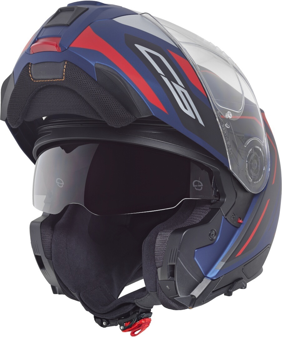 Schuberth C5 Omega Helm blau matt/rot L (59) Abbildung 4