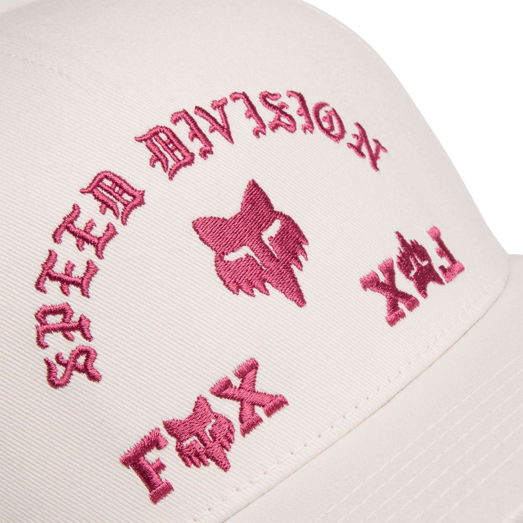 FOX Icon Capac Flexfit Alb/roz S/M Figura 3