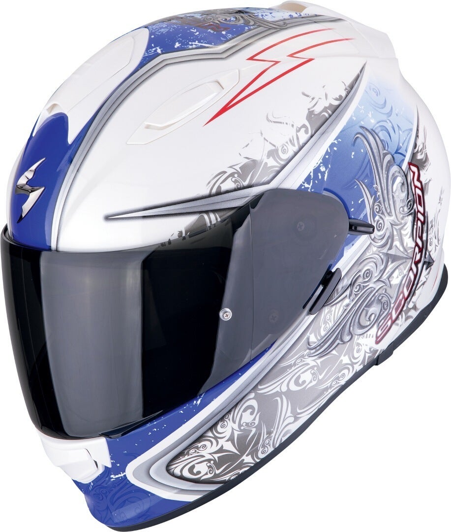 Scorpion EXO-491 Run Casco bianco/blu XL (61/62) Figura 1