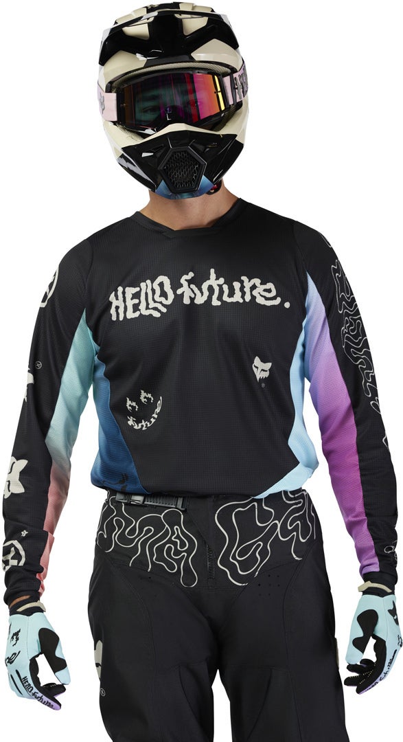 FOX 180 Hello Future Special Edition Motokrosový dres černá XL Obrázek 10