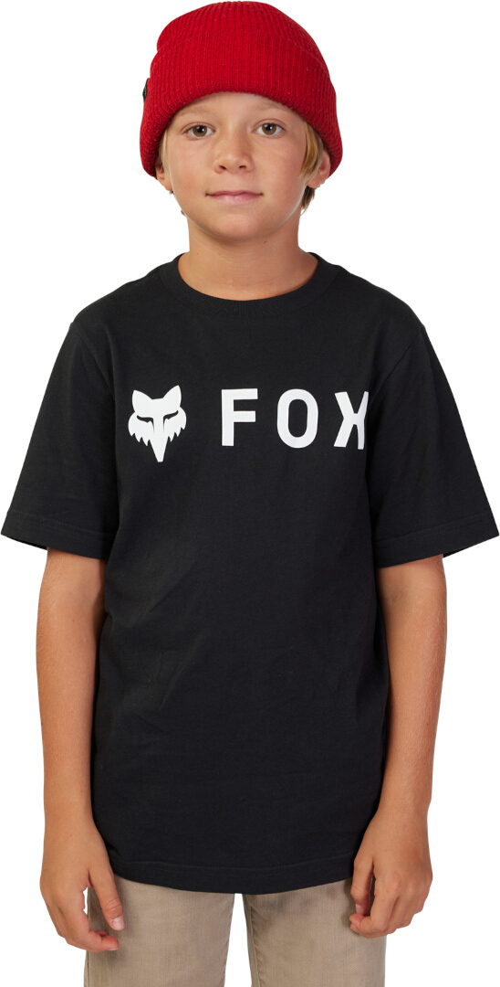 FOX Absolute T-shirt til unge Sort YM Figur 2