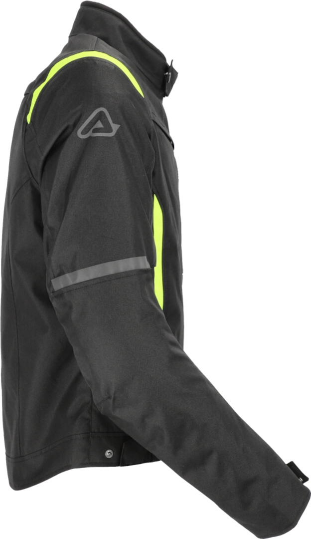 Acerbis X-MAT 2.0 Motorfiets textieljas Zwart/Geel 3XL Figuur 10