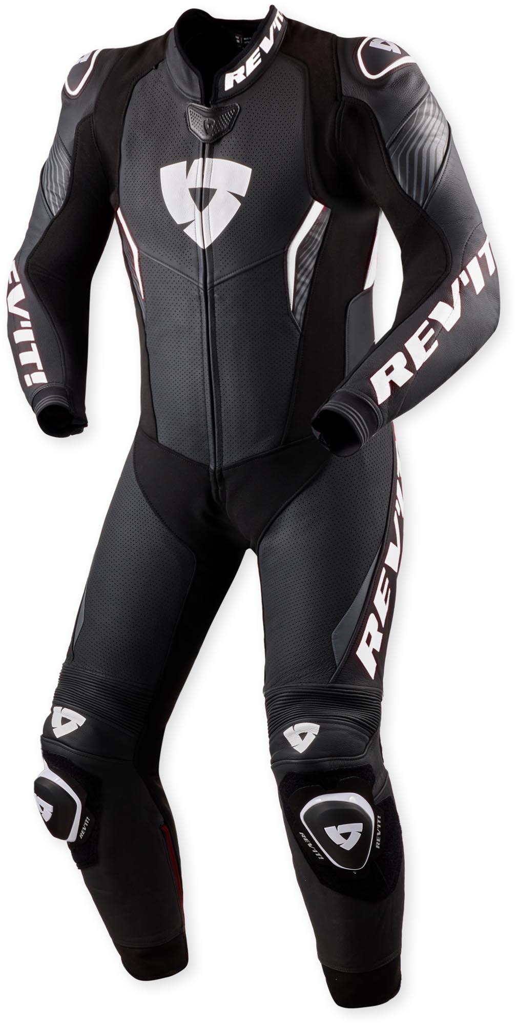 Revit Argon 3 perforated One Piece Motorcycle Leather Suit-image-249963898