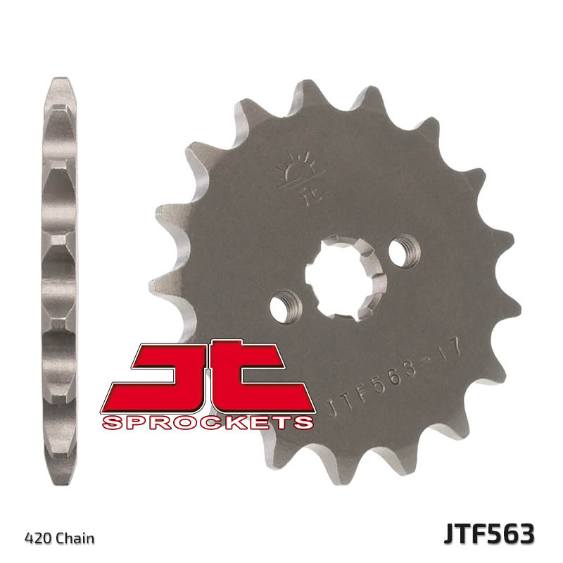 JT-DRIVHJUL Standard stålhjul 563 - 420 Figur 1