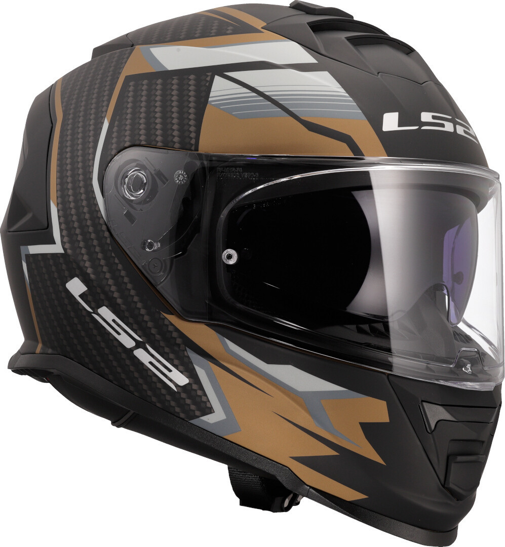 LS2 FF800 Storm II Tracker Hjelm Gullmatt Tap (59/60) Figur 7