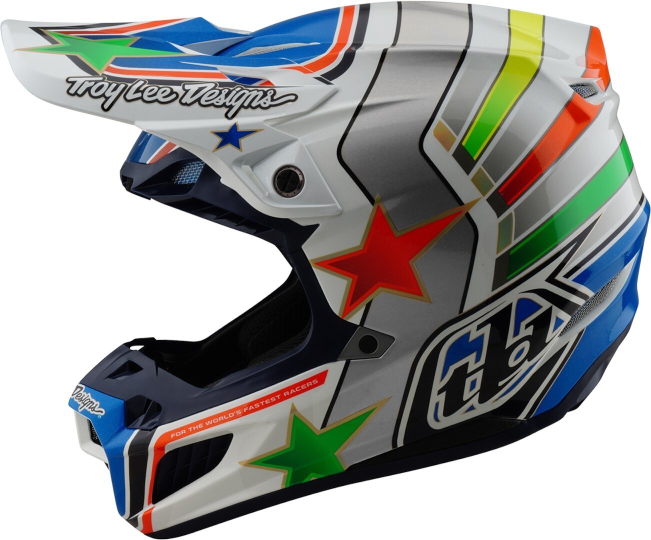 Troy Lee Designs SE5 Composite MIPS Rays Casco Motoross colorido M (57/58) Figura 2