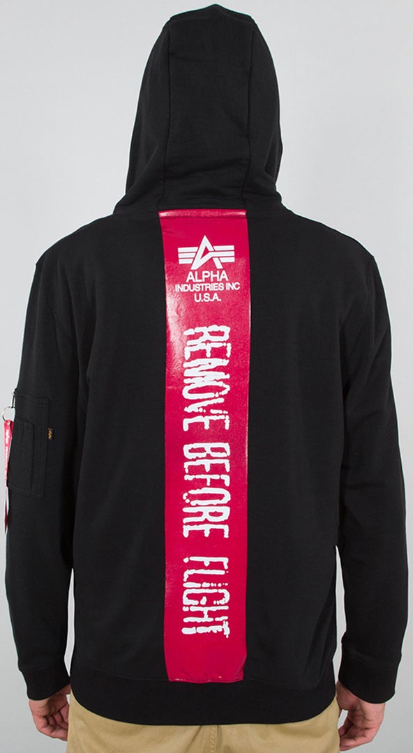 Alpha Industries RBF Latex Capuche noir XL Figure 2