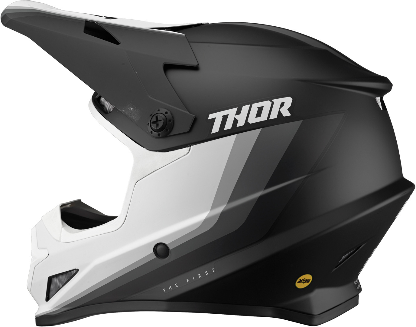 Thor Sector Runner MIPS Casco Motocross Bianco/nero M (57/58) Figura 4