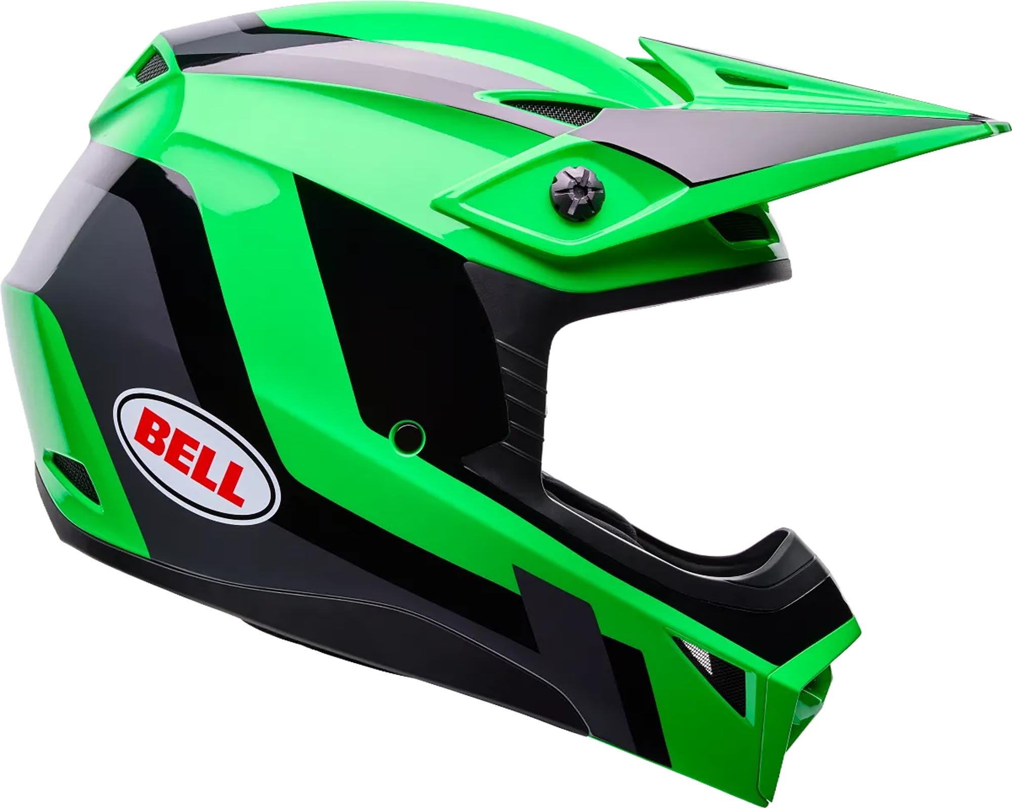 Bell MX-10 MIPS Dyno Casque de motocross Vert/Gris XL (61/62) Figure 2