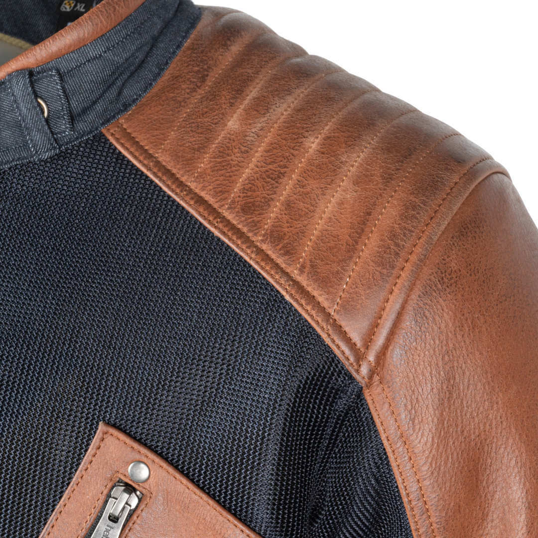 Helstons Colt Air Motorrad Leder-/Textiljacke M Abbildung 5