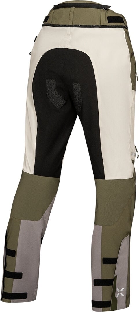 IXS Venture-Air 1.0 Motorfiets textiel broek lichtgrijs/groen L Figuur 2