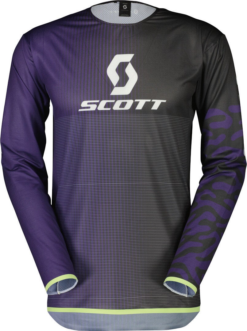 Scott Podium Pro Maillot de motocross violet/vert S Figure 1