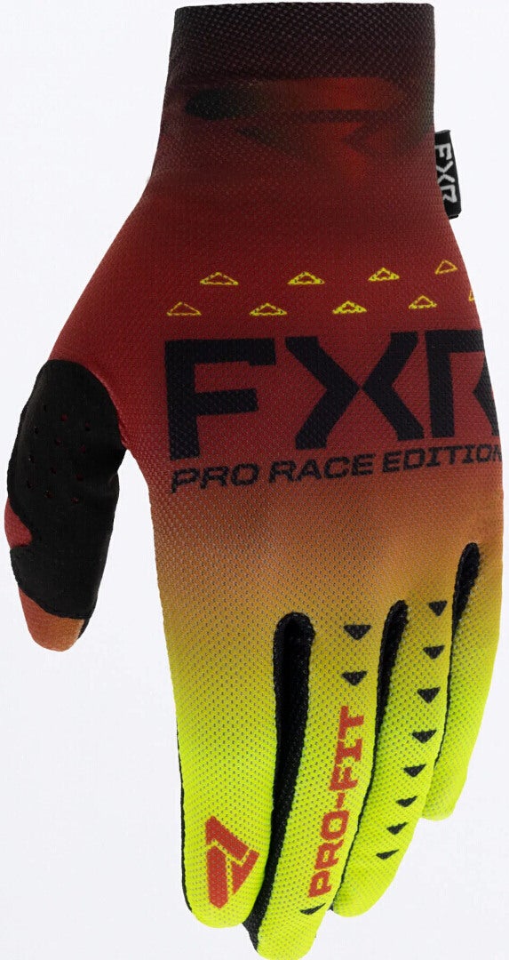 FXR Pro-Fit Air 2023 Gants de motocross orange/jaune L Figure 1