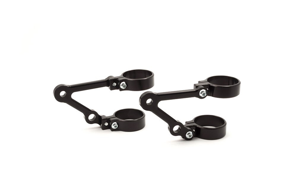 LSL Lampenhalter With turn signal mount, extra short 52 mm Figure 1