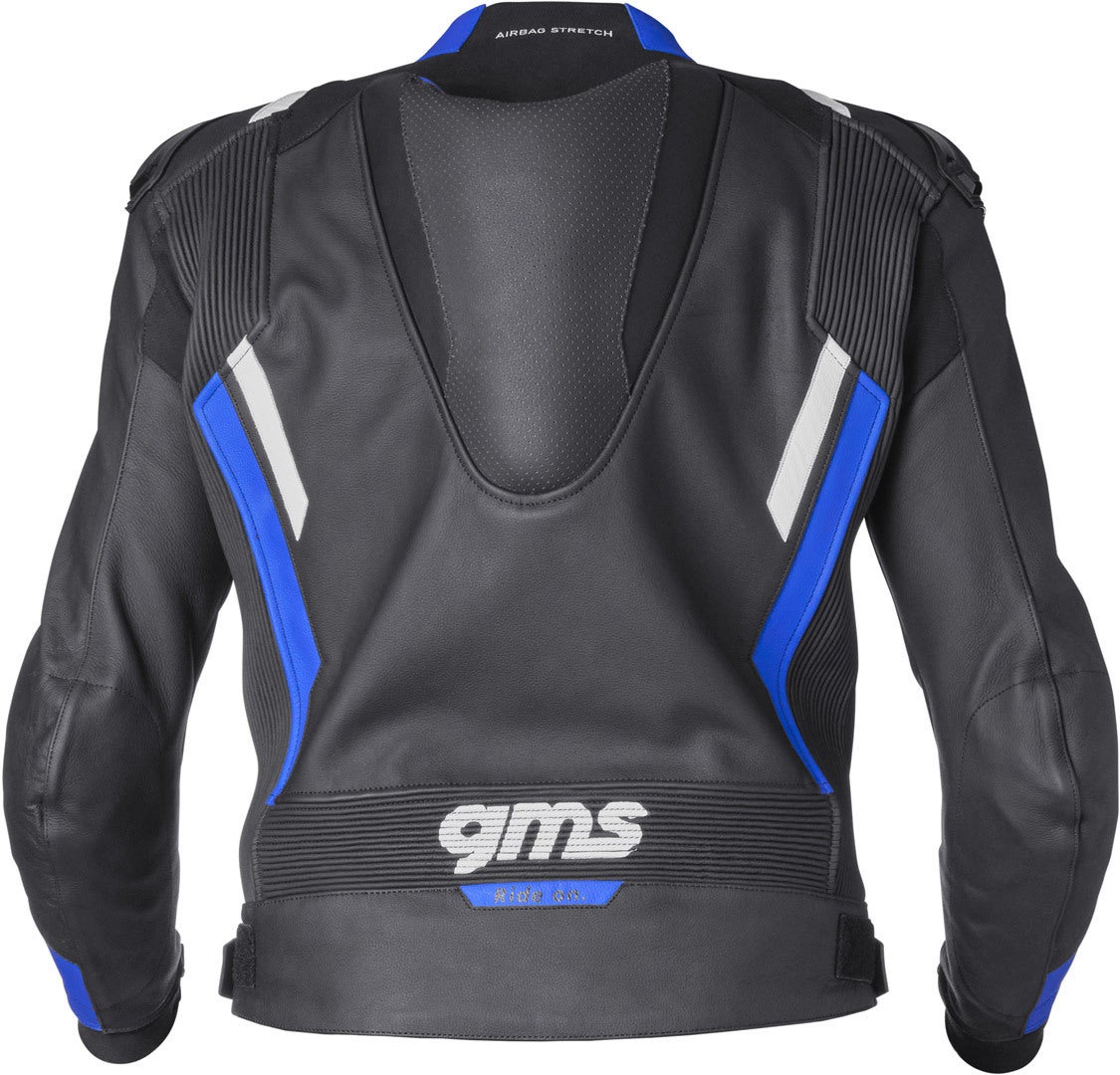 Side view of GMS GR-1 Two Piece Motorcycle Leather Suit