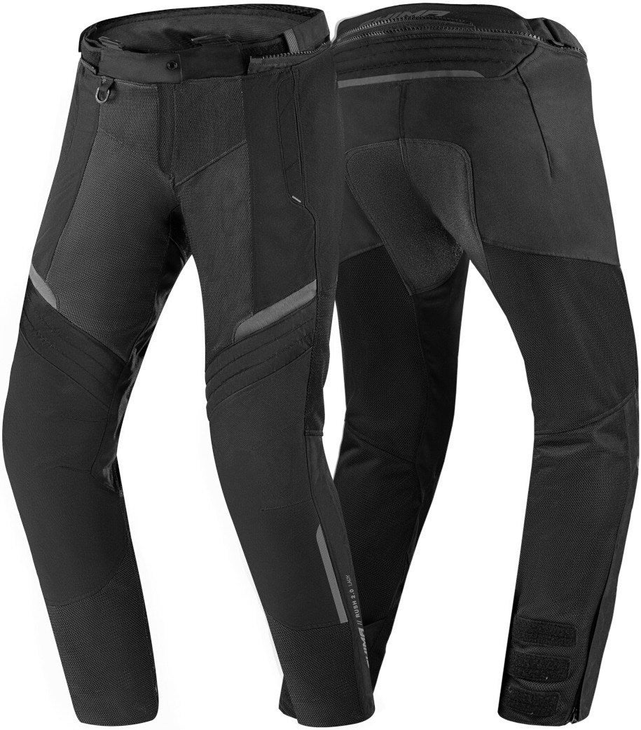 SHIMA Rush 2.0 Vented imperméable Mesdames Moto Textile Pantalon noir S Figure 3