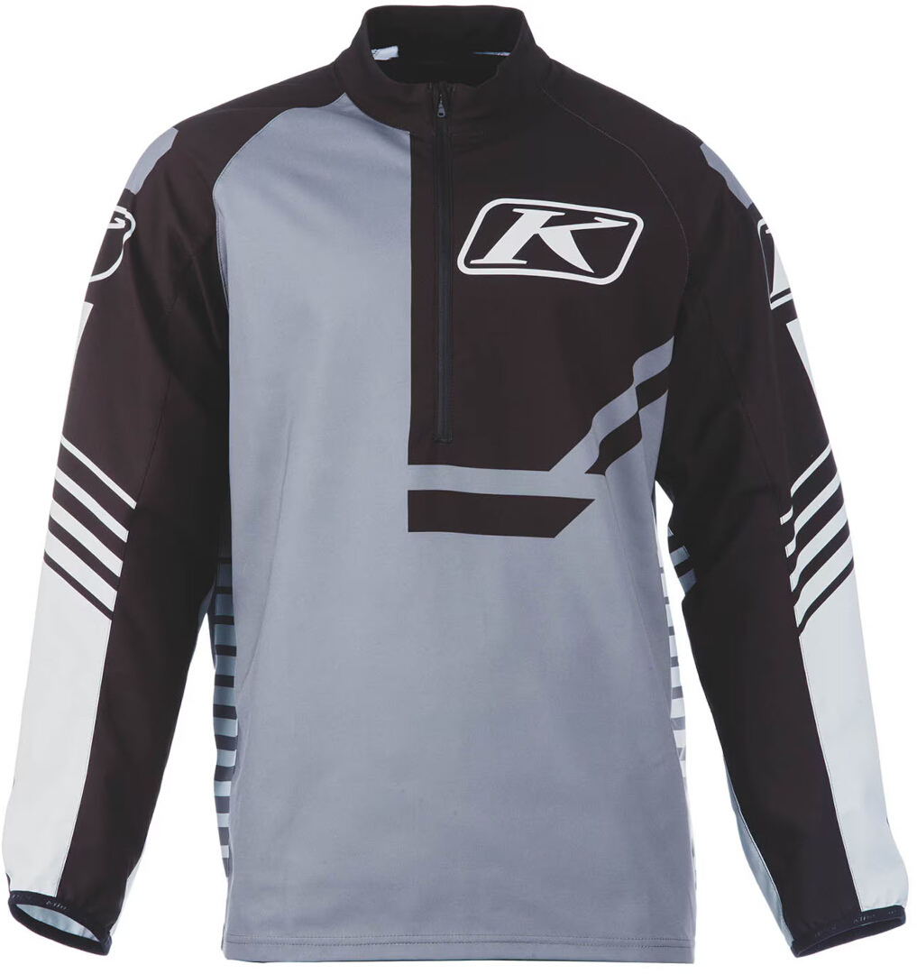 Klim Revolt 1/4 Zip Pullover schwarz/grau XXL Abbildung 5